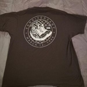 Vans Black & White Skate Hi T-shirt